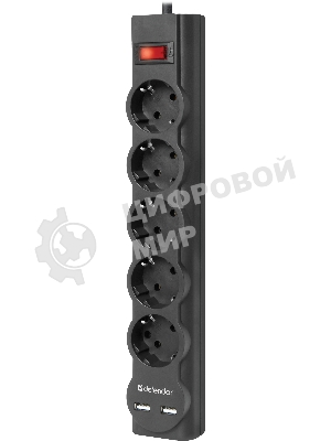 Сетевой фильтр Defender 3M DFS 753 5OUTL.