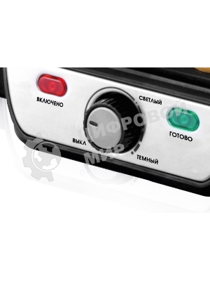 Гриль контактный электрический Centek CT-1463 1800 Вт, 2 жаровни 280х230 мм, антипригар, нагрев 240 гр, нерж отдел