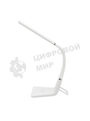  Светильник настольный REXANT Cloud LED 2700-6500К, встроенная беспроводная и проводная USB-зарядка устройств, диммер, гибкий поворот