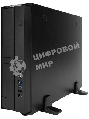 Компьютерный корпус Slim Case INWIN BL067BL IP-S300FF7-0 U2*2+U3*2+Combo audio+FAN+ intrusion switch