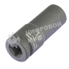 Головка ударная удлиненная шестигранная Stels 19 мм, 1/2