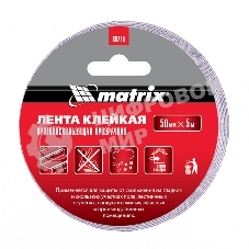 Лента MATRIX клейкая противоскользящая, прозрачная 50 мм х 5м, 88715