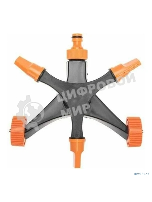 Дождеватель для полива на колесах круговой регулируемый ЧЕТЫРЕ СЕЗОНА 62-0295
