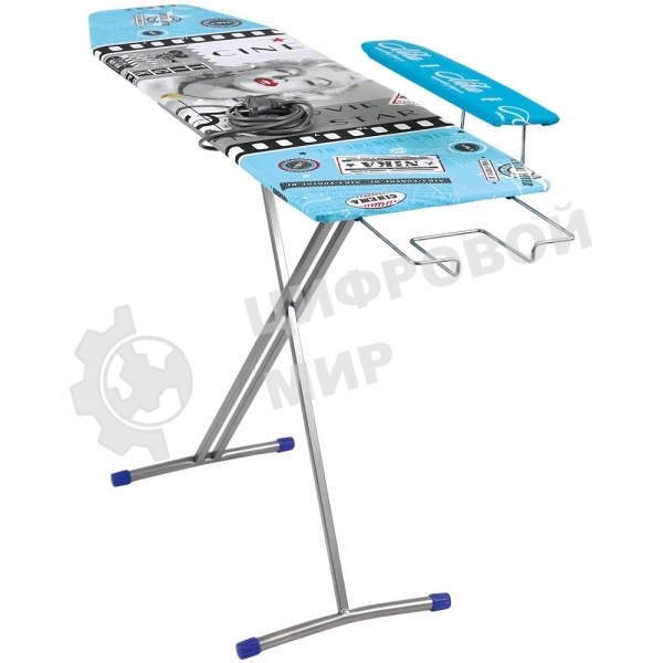 Доска гладильная NIKA НИКА 4, Н4 (Фанера 1225х345) пу, пр, удл. чехол в ассортименте Н4