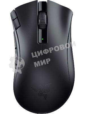 Мышь беспроводная Razer DeathAdder V2 X Hyperspeed черный, 14000 dpi, радиоканал, Bluetooth, USB, кнопки - 7