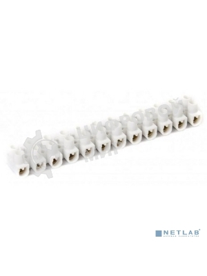 Зажим винтовой ЗВИ-5 н/г 1.5-4 кв.мм 12 пар IEK UZV4-005-04