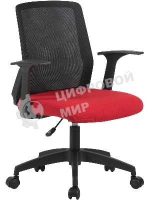 Кресло Cactus CS-MC222-BKRD черный, сетка