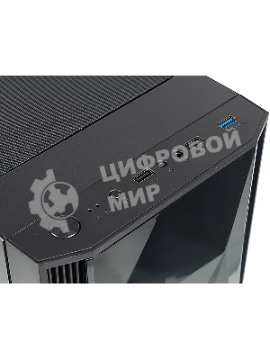 Компьютерный корпус Aerocool/Formula F-3401 (V1) черный без БП ATX 3x120мм 2xUSB 2.0 1xUSB 3.0 audio bott PSU