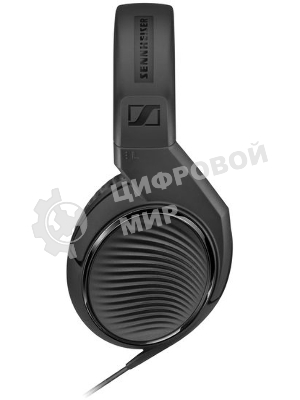 Проводные наушники Sennheiser HD 200 PRO черный, полноразмерные, jack 3.5 мм + 6.3 мм