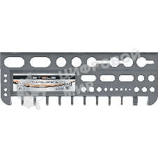 Полка для инструмента 475 мм, серая Stels 90717