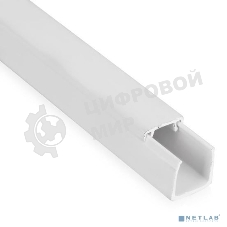 Кабель-канал 40х16 L2000 пластик белый Рувинил РКК-40х16