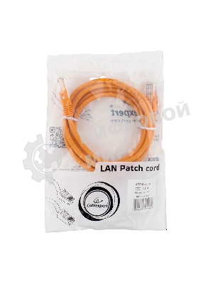 Патч-корд UTP Cablexpert PP12-1.1.5M/O кат.5e, 1.5 м, литой, многожильный (оранжевый)
