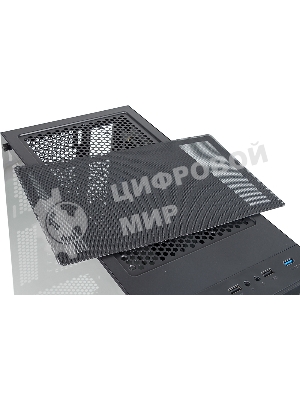 Компьютерный корпус Aerocool/Formula F-3401 (V1) черный без БП ATX 3x120мм 2xUSB 2.0 1xUSB 3.0 audio bott PSU