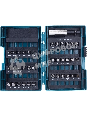 Набор бит Makita B-28606 37 ШТ.