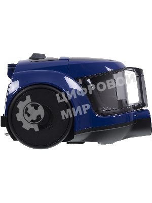 Пылесос Samsung VCC4520S36 синий/черный, 350/1600 Вт, уборка сухая, пылесборник контейнер 1.3 л