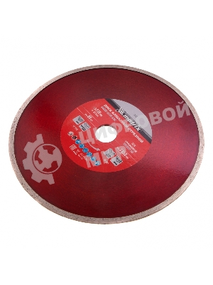 Диск алмазный отрезной Matrix сплошной, 230 х 25,4 мм, влажная резка