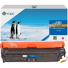 Картридж лазерный G&G GG-CE743A пурпурный (7300 стр.) для HP LJ CP5220/CP5221/CP5223/CP5225