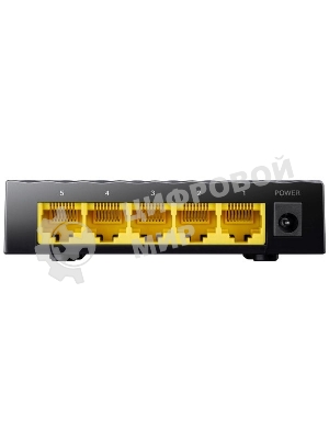 Коммутатор Cudy GS105D (L2) 5x1 Гбит/с неуправляемый