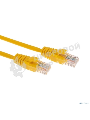 Патч-корд U/UTP Rexant cat.5e, RJ45-RJ45, 26AWG, LSZH, желтый, 0,3м