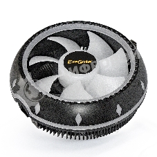 Кулер для процессора ExeGate Dark Magic EE126M-PWM.RGb черный, 120 мм, алюминий, 2000 об/мин, 24 дБ, 4 pin, 100 Вт, 65 мм