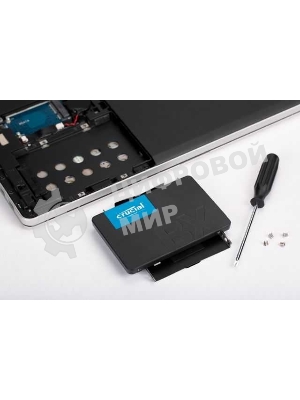 Накопитель SSD Crucial BX500, 2Tb, SATA III, 2.5
