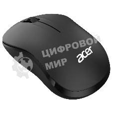 Мышь беспроводная Acer OMR160 черный, 1200 dpi, радиоканал, USB, кнопки - 3