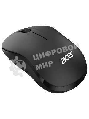Мышь беспроводная Acer OMR160 черный, 1200 dpi, радиоканал, USB, кнопки - 3