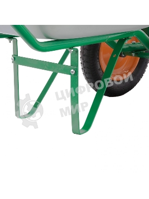 Тачка садовая Palisad 2-х колесная, грузоподъемность 170 кг, объем 78 л