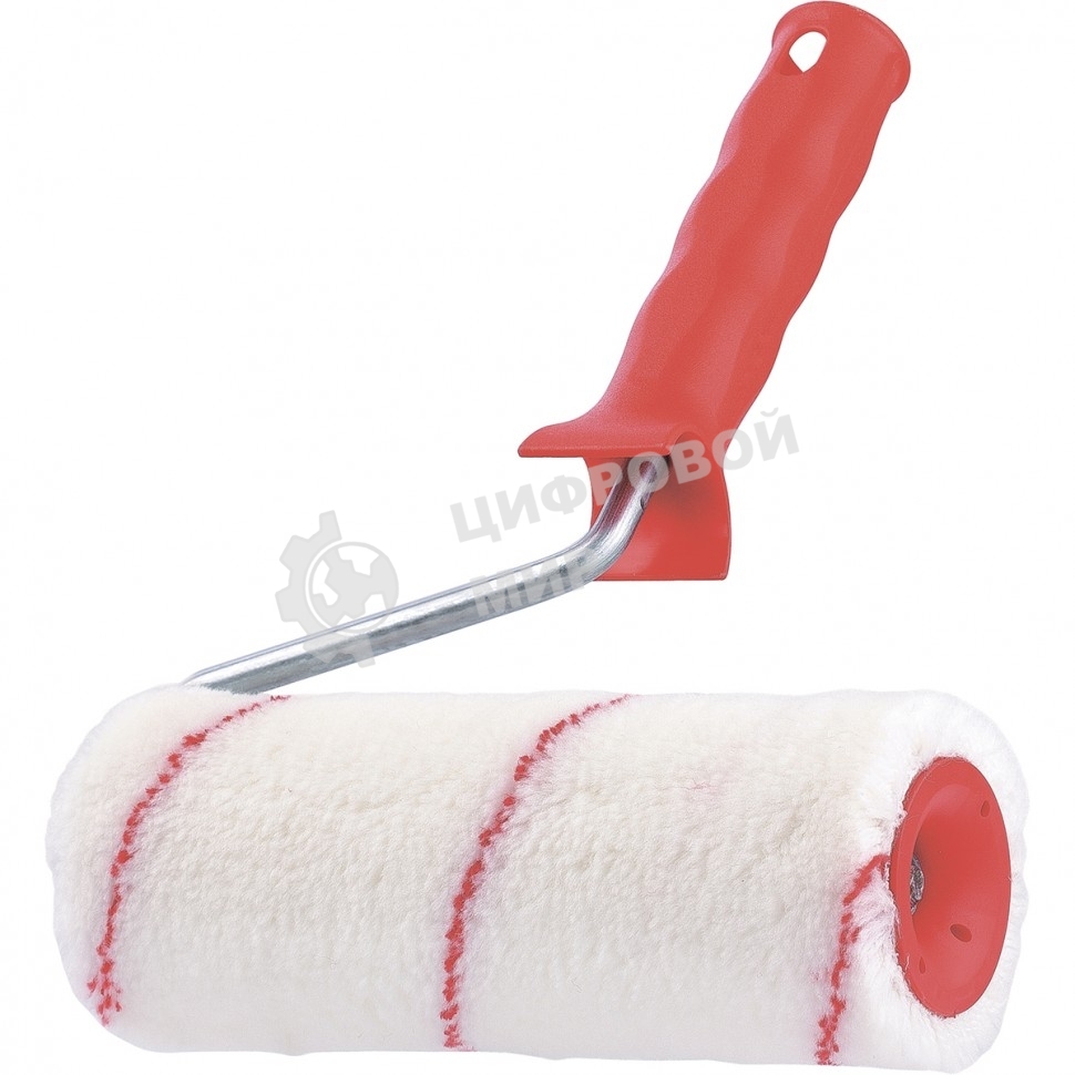 Валик в сборе Matrix нейлон, 180 мм, ворс 9 мм, D 36 мм, D ручки 6 мм