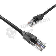 Патч-корд Vention прямой UTP cat.6, RJ45 - 8м. черный