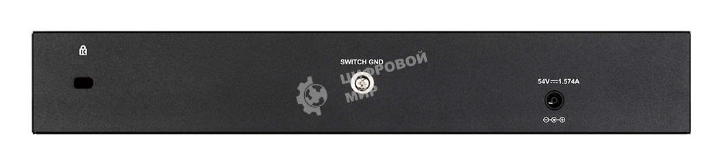 Коммутатор настраиваемый L2 PoE-коммутатор, 8x1000Base-T PoE, 2х1000Base-X SFP, PoE-бюджет 65 Вт, упрощенный интерфейс CLI