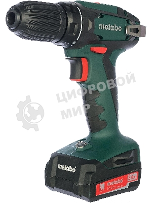 Дрель-шуруповерт Metabo BS 14.4 Li, 14,4 В, 2 Ач, 40 Нм, щеточный