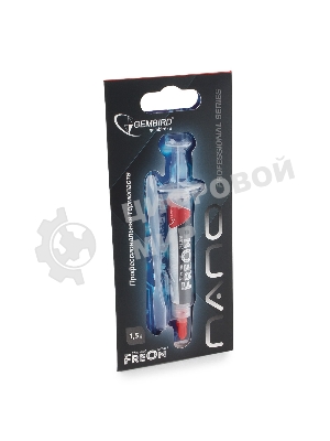Термопаста Gembird FreOn Nano GF-31-1.5 для радиаторов, 1,5гр, шприц
