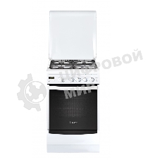 Плита газовая Gefest ПГ 5100-03 белый, конфорок 4 шт, духовка 52 л, 50 см x 85 см x 58.5 см