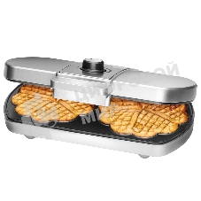 Вафельница Clatronic WA 3745 schwarz-inox