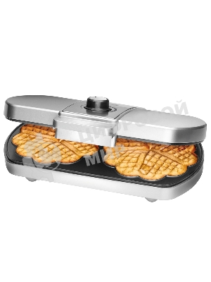 Вафельница Clatronic WA 3745 schwarz-inox