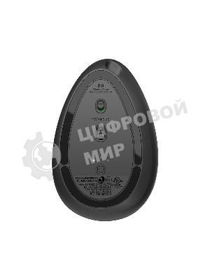 Мышь беспроводная/проводная Logitech MX Vertical графитовый, 4000 dpi, радиоканал, Bluetooth, USB, кнопки - 6