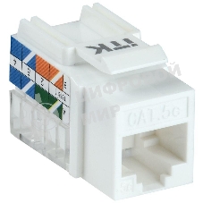 Модуль Keystone Jack кат. 5E UTP 110 IDC 90 град. CS1-1C5EU-11 ITK