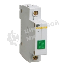 Лампа сигнальная ЛС-47 зел. IEK MLS10-230-K06