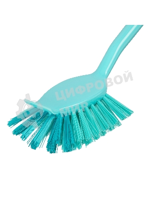 Щетка для посуды квадратная 68х37х275 мм, двухкомпонентная рукоятка Elfe