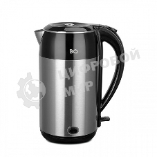 Чайник электрический BQ KT2030SW черный/стальной