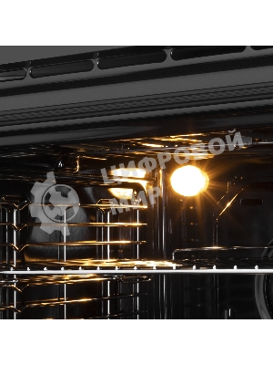 Шкаф духовой электрический Maunfeld AEOD60103BG, 60л, дверца с 3 стеклами, бежевый