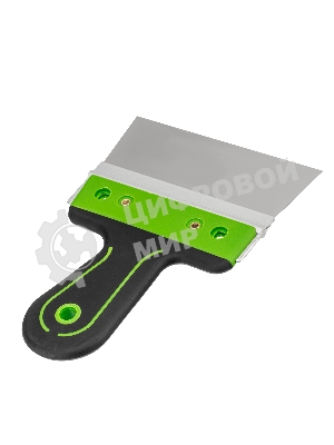 Шпатель фасадный Сибртех, нержавеющая сталь 420S45, 150 мм, 2-компонентная ручка