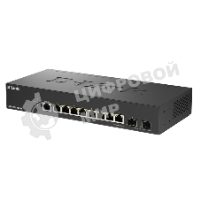 Коммутатор D-Link DGS-1210-10X/ME/C1A 8x1 Гбит/с 2SFP+ управляемый