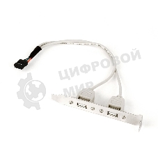 Планка в сист. блок на 2 USB2,0, Gembird 