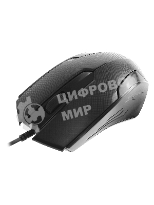 Мышь проводная Crown CMM-100 черный, 1000 dpi, USB, кнопки - 3