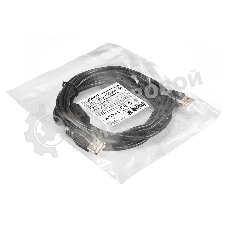 Удлинитель USB 2.0 ExeGate EX-CCF-USB2-AMAF-3.0F (Am/Af, позолоченные контакты, ферритовые кольца, 3м)