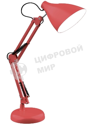 Светильник Gauss GT0034 настольный на струбцине/основание E27 красный 60Вт