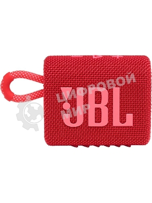 Портативная акустика JBL GO 3, красный