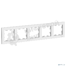 Рамка 5-м ATLAS DESIGN универс. бел. SchE ATN000105